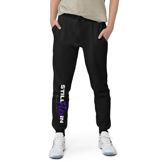 Violet Beyond Limits fleece sweatpants