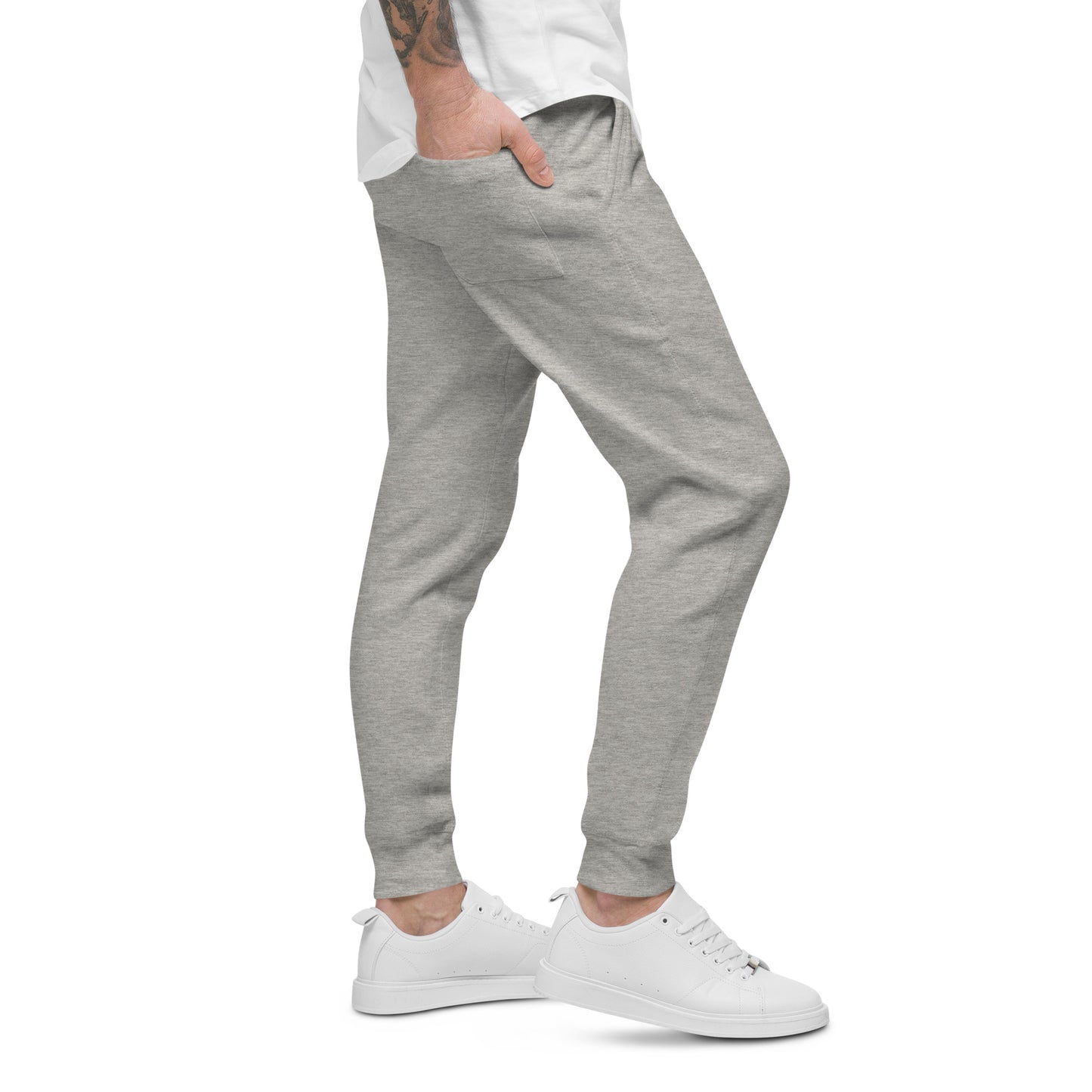 Light Blue Beyond Limits fleece sweatpants