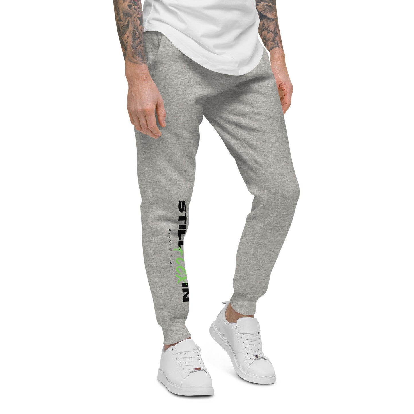 Grass Green Beyond Limits fleece sweatpants