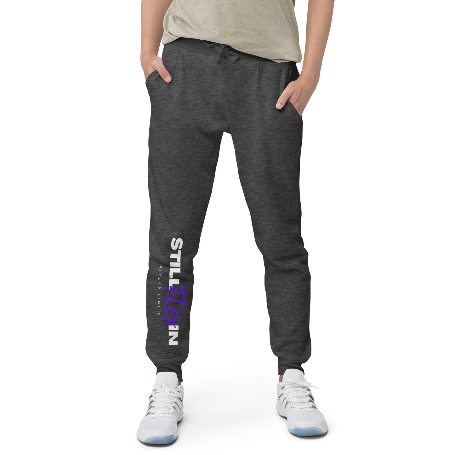 Violet Beyond Limits fleece sweatpants