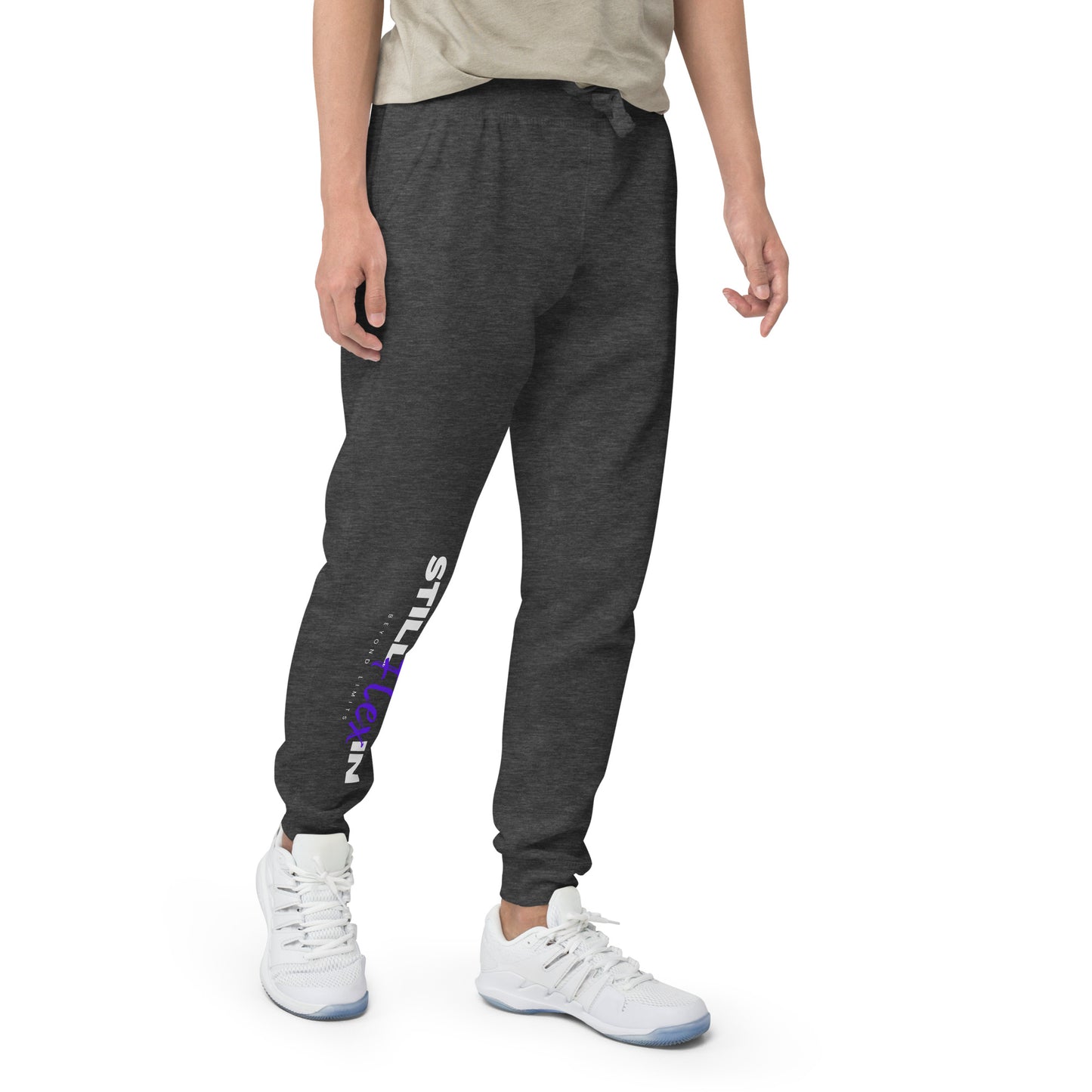 Violet Beyond Limits fleece sweatpants