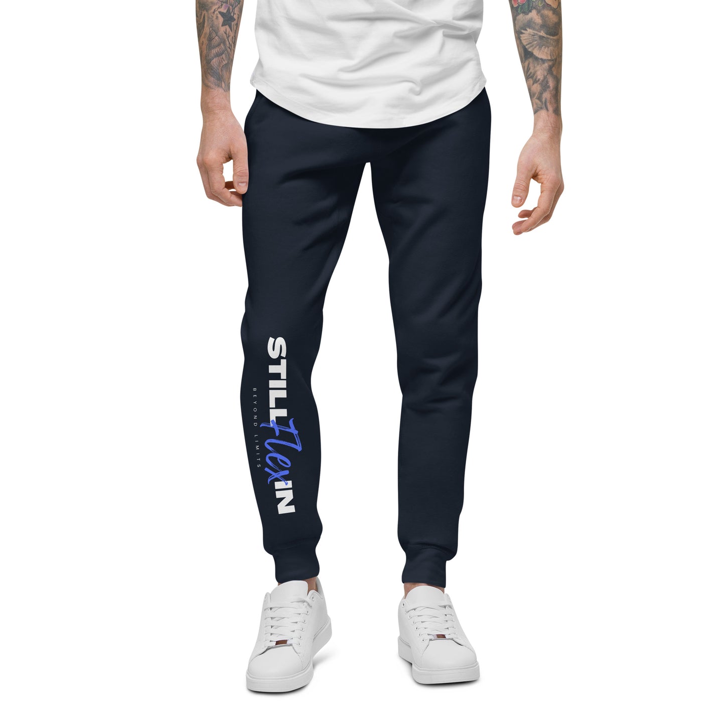 Royal Blue Beyond Limits fleece sweatpants