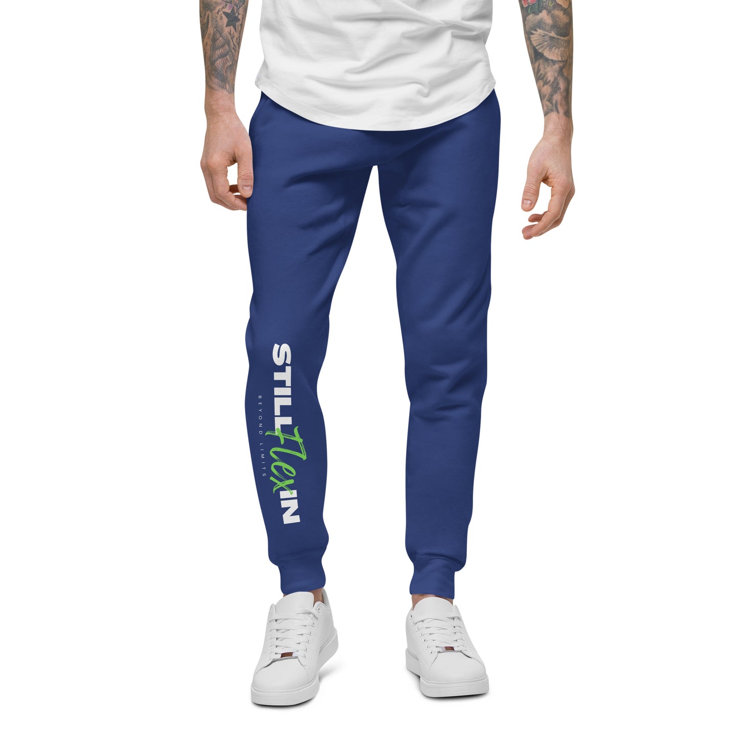 Grass Green Beyond Limits fleece sweatpants