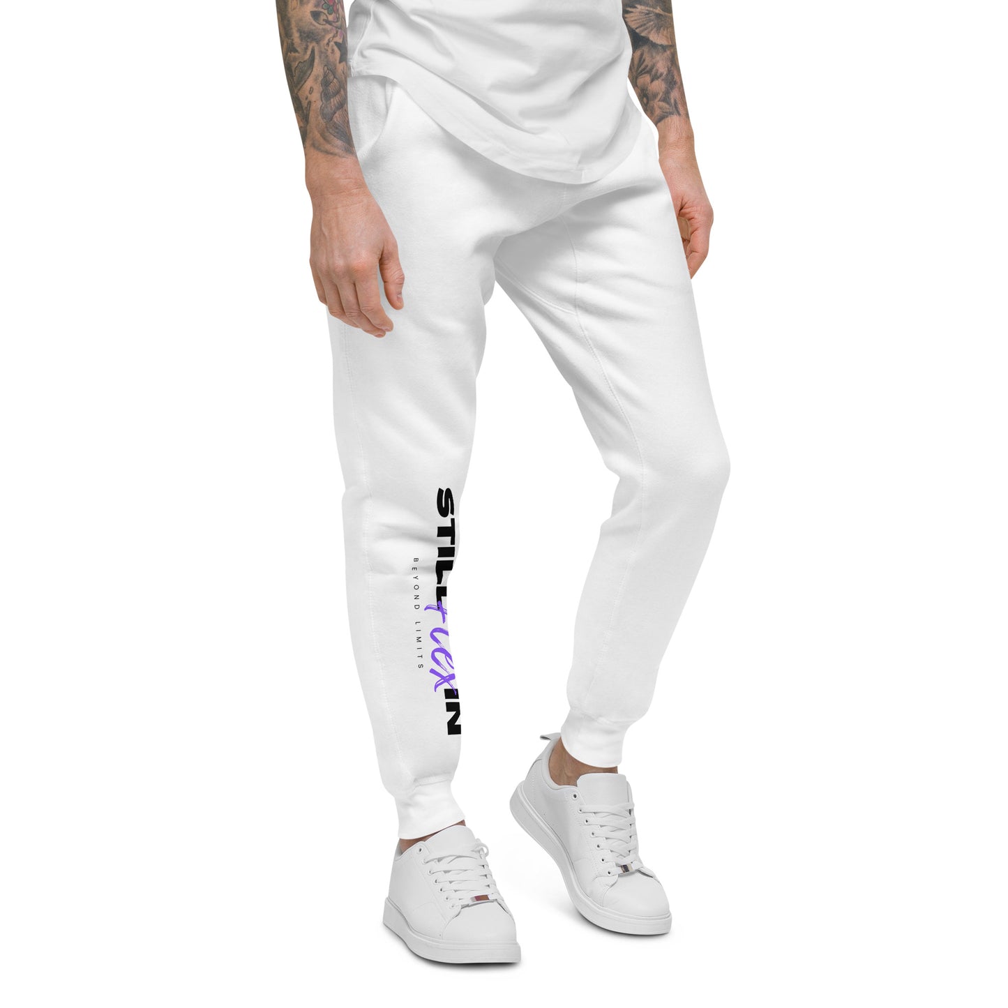 Violet Beyond Limits fleece sweatpants